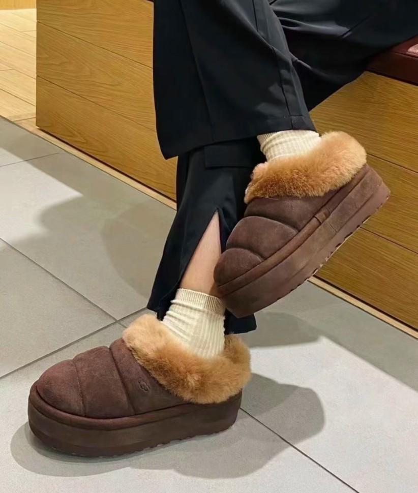 Уги жіночі UGG Tazzlita Hardwood CHocolate р. 36 Коричневий (20869) - фото 7 Уги жіночі UGG Tazzlita Hardwood CHocolate р. 36 Коричневий (20869) - фото 7