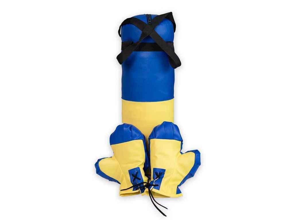 Боксерский набор Strateg Ukraine средний высота 46 см d 18 см (1101481) Боксерский набор Strateg Ukraine средний высота 46 см d 18 см (1101481)