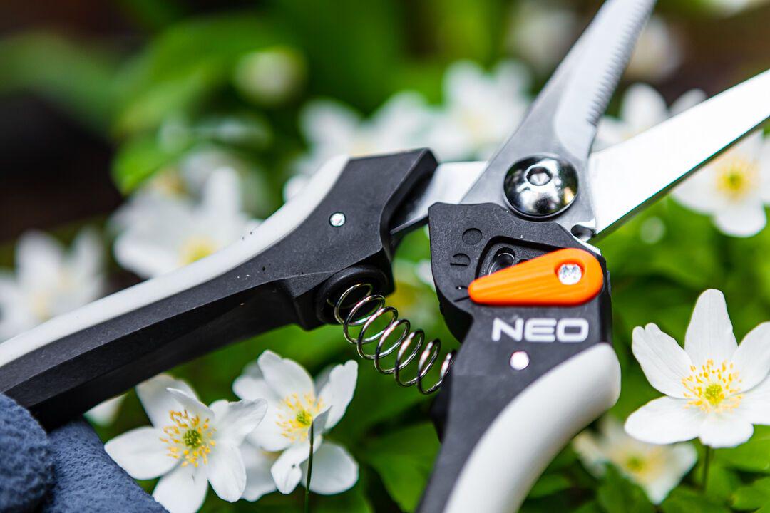 Секатор площинний Neo Tools 21 см (15-208) - фото 8