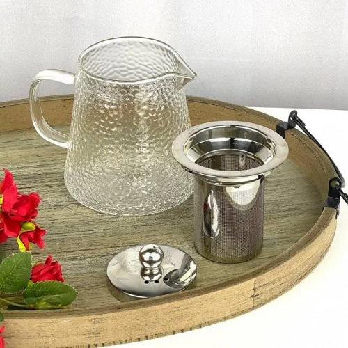 Заварювальний чайник Edenberg EB-19061 із карбованого термостійкого скла до 500° 450 мл (EB-19061) - фото 4 Заварювальний чайник Edenberg EB-19061 із карбованого термостійкого скла до 500° 450 мл (EB-19061) - фото 4