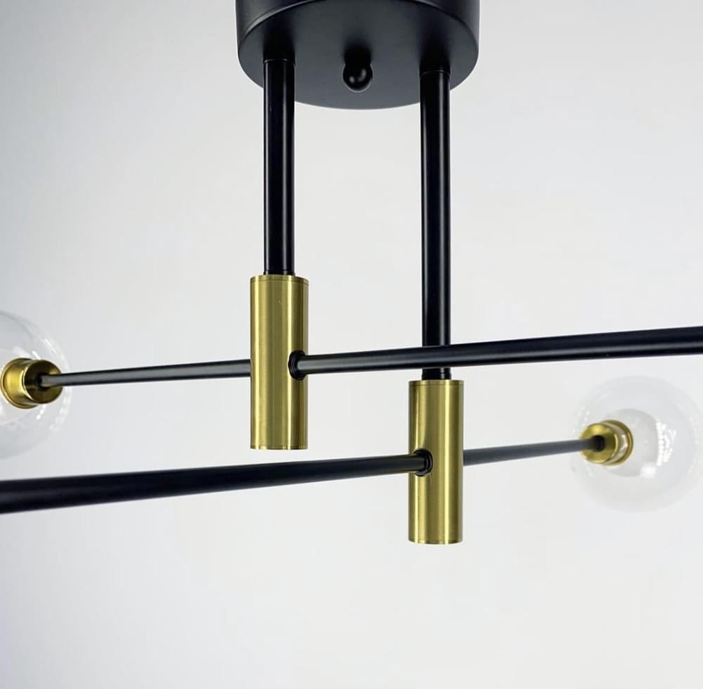 Люстра сучасна з подвійним плафоном на 4 лампи (AOC 18/4) - фото 4 Люстра сучасна з подвійним плафоном на 4 лампи (AOC 18/4) - фото 4