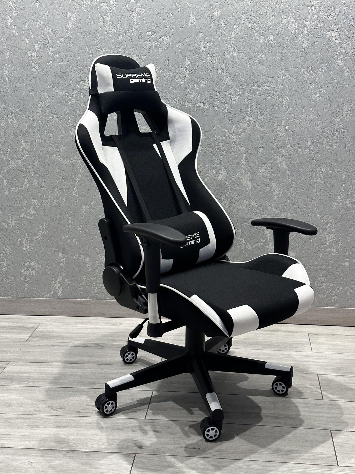 Кресло компьютерное BOOST PlayMaker 94558 Черно-белый - фото 23 Кресло компьютерное BOOST PlayMaker 94558 Черно-белый - фото 23