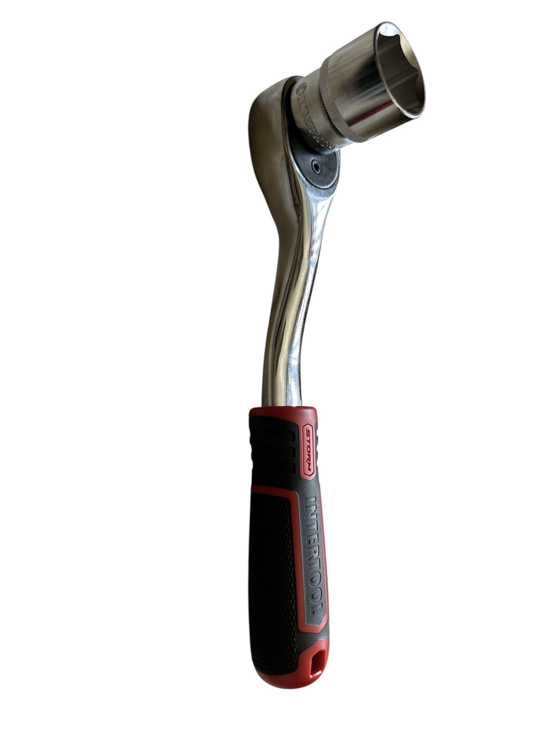 Набор инструментов Cr-V STORM INTERTOOL ET-8056 1/2"&1/4" (27387912) - фото 5