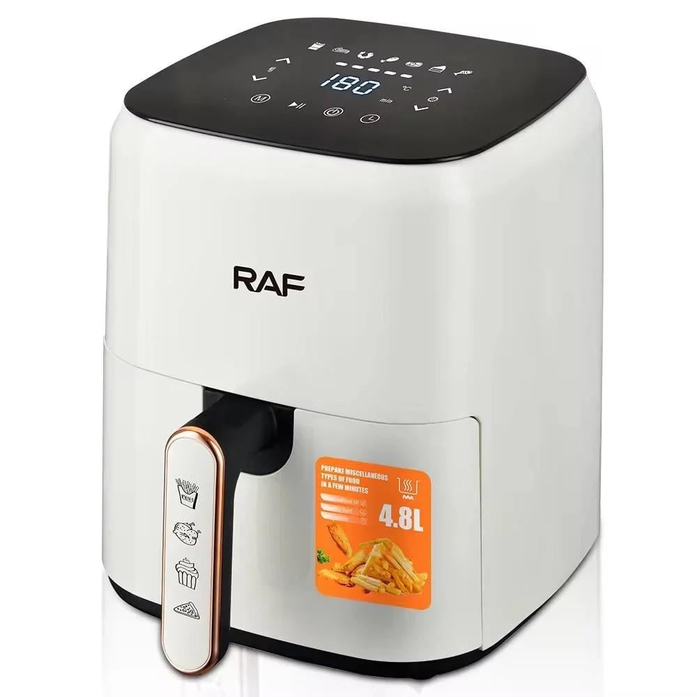 Фритюрниця Air Fryer Raf R5362 цифрова з антипригарним покриттям сенсорна 4,8 л 1500 Вт (2205621215)