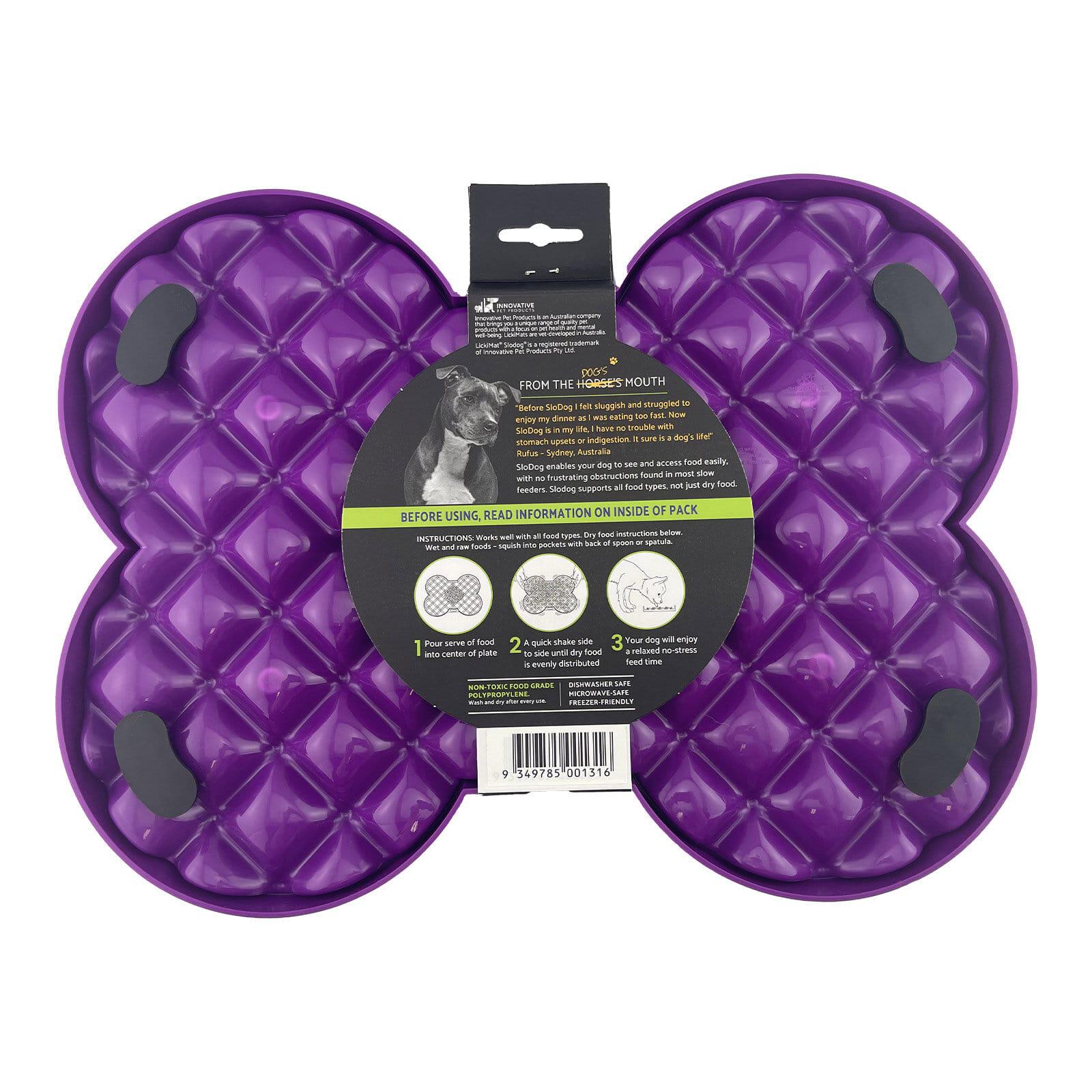 Миска слоуфидер для маленьких собак LickiMat Small Slodog Purple (19631156) - фото 2 Миска слоуфидер для маленьких собак LickiMat Small Slodog Purple (19631156) - фото 2