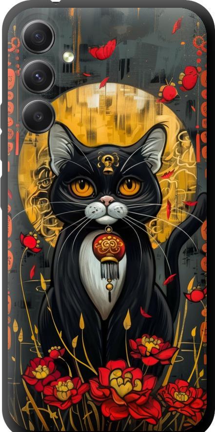 Чехол на Samsung Galaxy A34 A346E China Cat (6134b-2936-42517) Чехол на Samsung Galaxy A34 A346E China Cat (6134b-2936-42517)