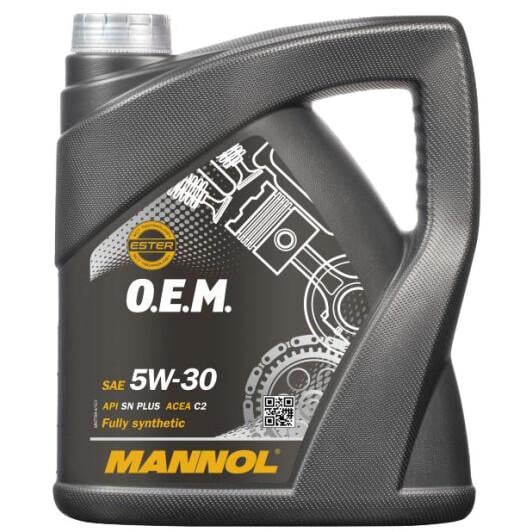 Масло моторное Mannol 7709 O.E.M. for Toyota Lexus 5W-30 4 л