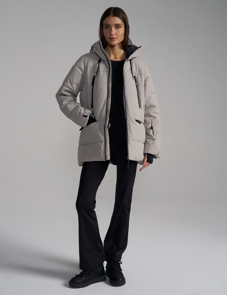 Куртка жіноча зимова Diverse EVO NIVALIS XL Світло-сірий (5905384054890)