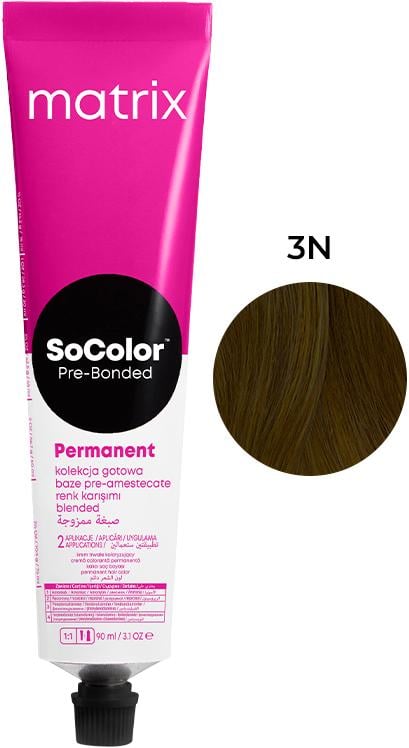 Крем-фарба для волосся Matrix PRE Bonded SoColor.beauty 3N 90 мл (29573764)