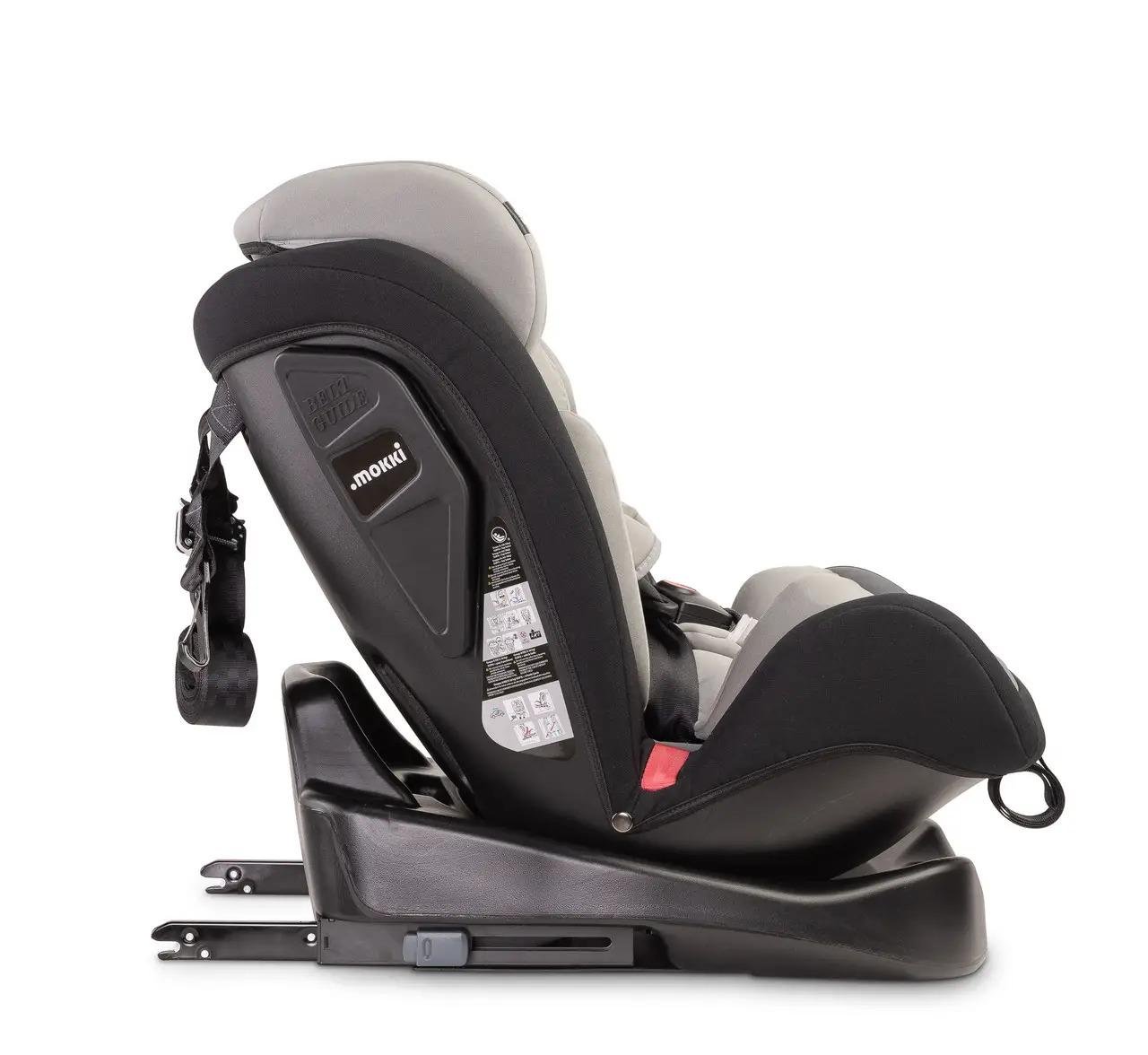 Автокрісло дитяче Caretero Mundo Isofix 0-36 кг 81х44х44 см Графіт (129882) - фото 5