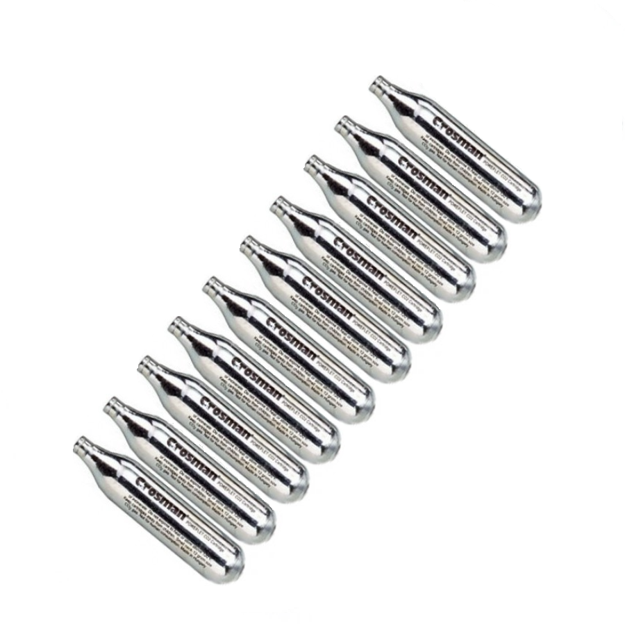 Набір балончиків Crosman CO2 для пневматичної зброї 12 г 10 шт. (2666711)