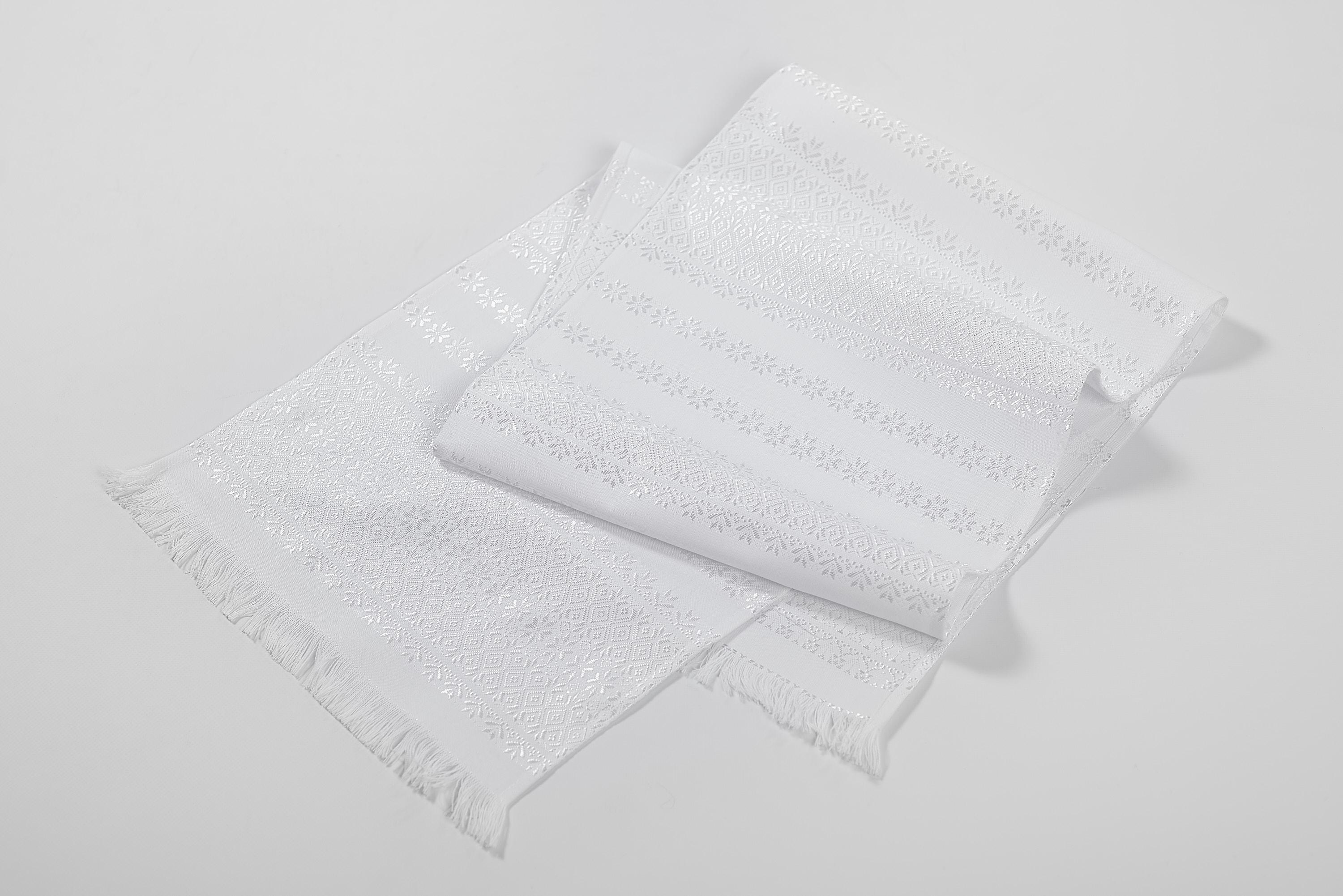 Рушник український Едельвіка 1,50х0,32 м Білий (42-17/00)