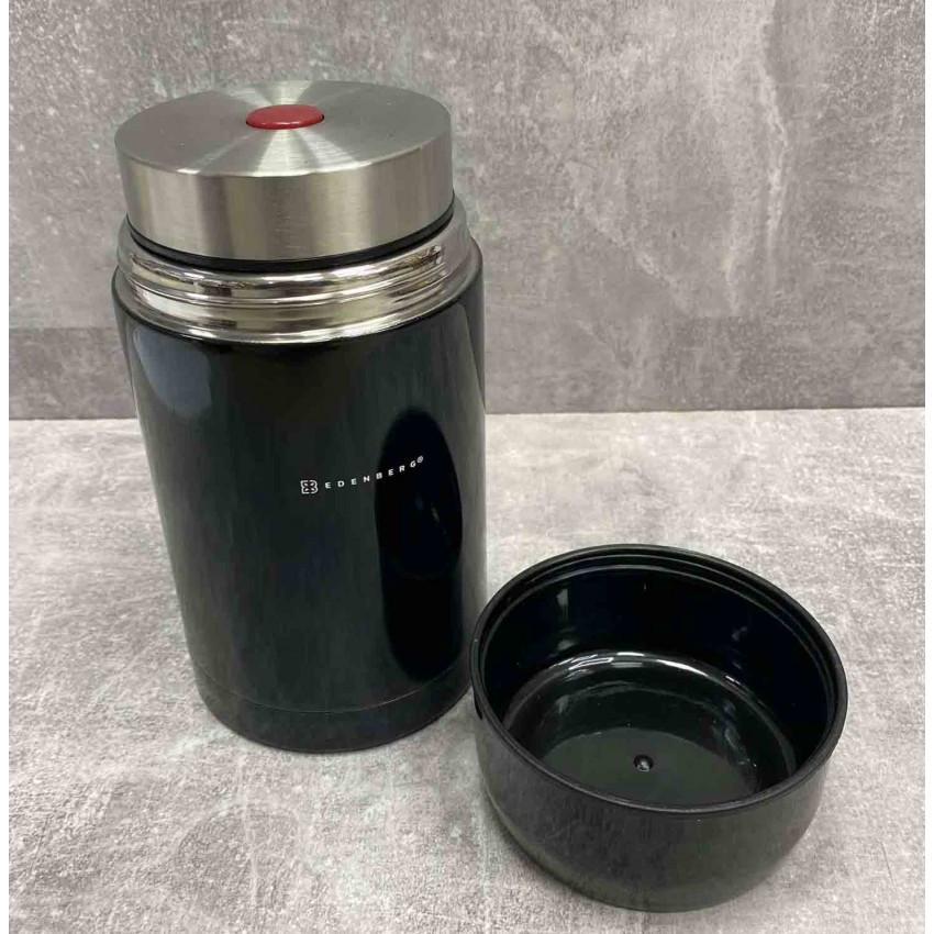 Термос пищевой Edenberg EB-3509 800 мл Черный (1710199552) - фото 2 Термос пищевой Edenberg EB-3509 800 мл Черный (1710199552) - фото 2