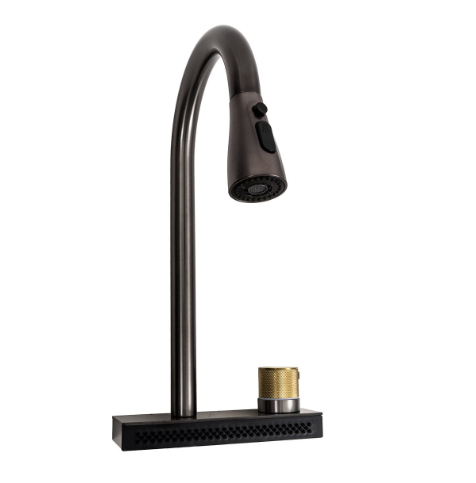 Смеситель под мойку Platinum Водопад Графит (SP000041134)