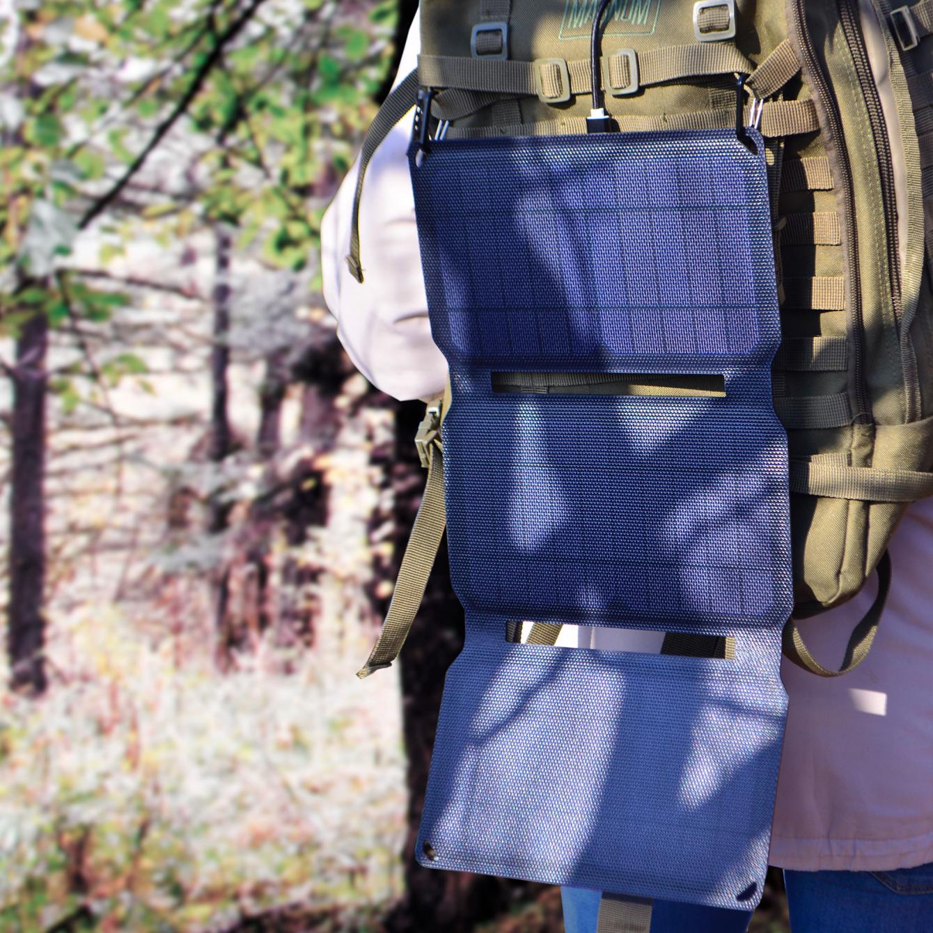 Солнечная панель портативная Videx VSO-F515UU 15 Вт 2,8 A IP68 Черный (27368) - фото 3 Солнечная панель портативная Videx VSO-F515UU 15 Вт 2,8 A IP68 Черный (27368) - фото 3