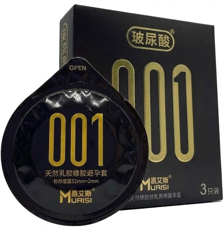 Презервативы Muaisi 001 Black ультратонкие 3 шт. Презервативы Muaisi 001 Black ультратонкие 3 шт.