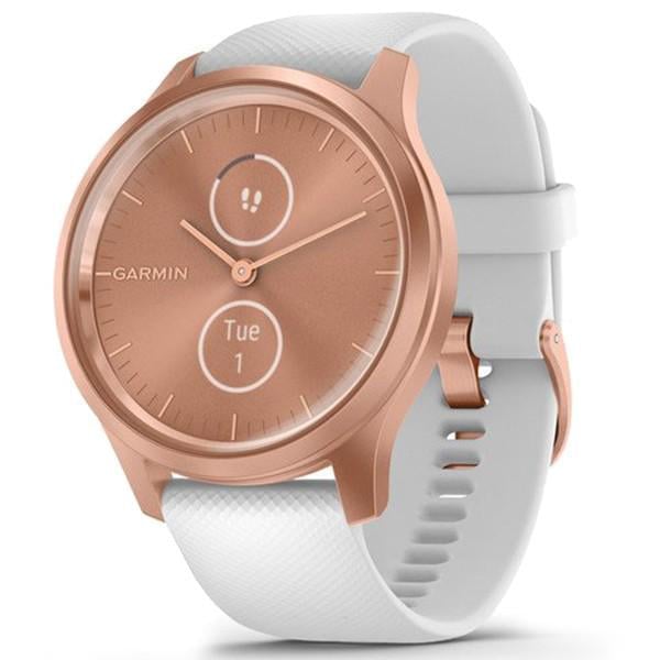 Фитнес-часы Garmin vivomove Style Rose Gold/White (010-02240-20)