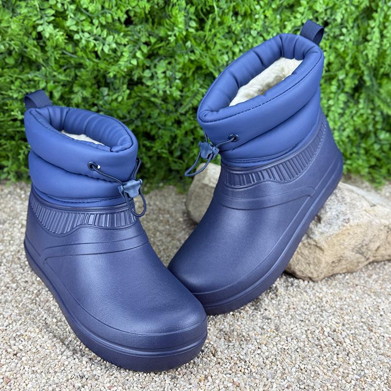 Чоботи жіночі пінові утеплені Е-001060-2 р. 37 23,5-24 см Синій (118293148)