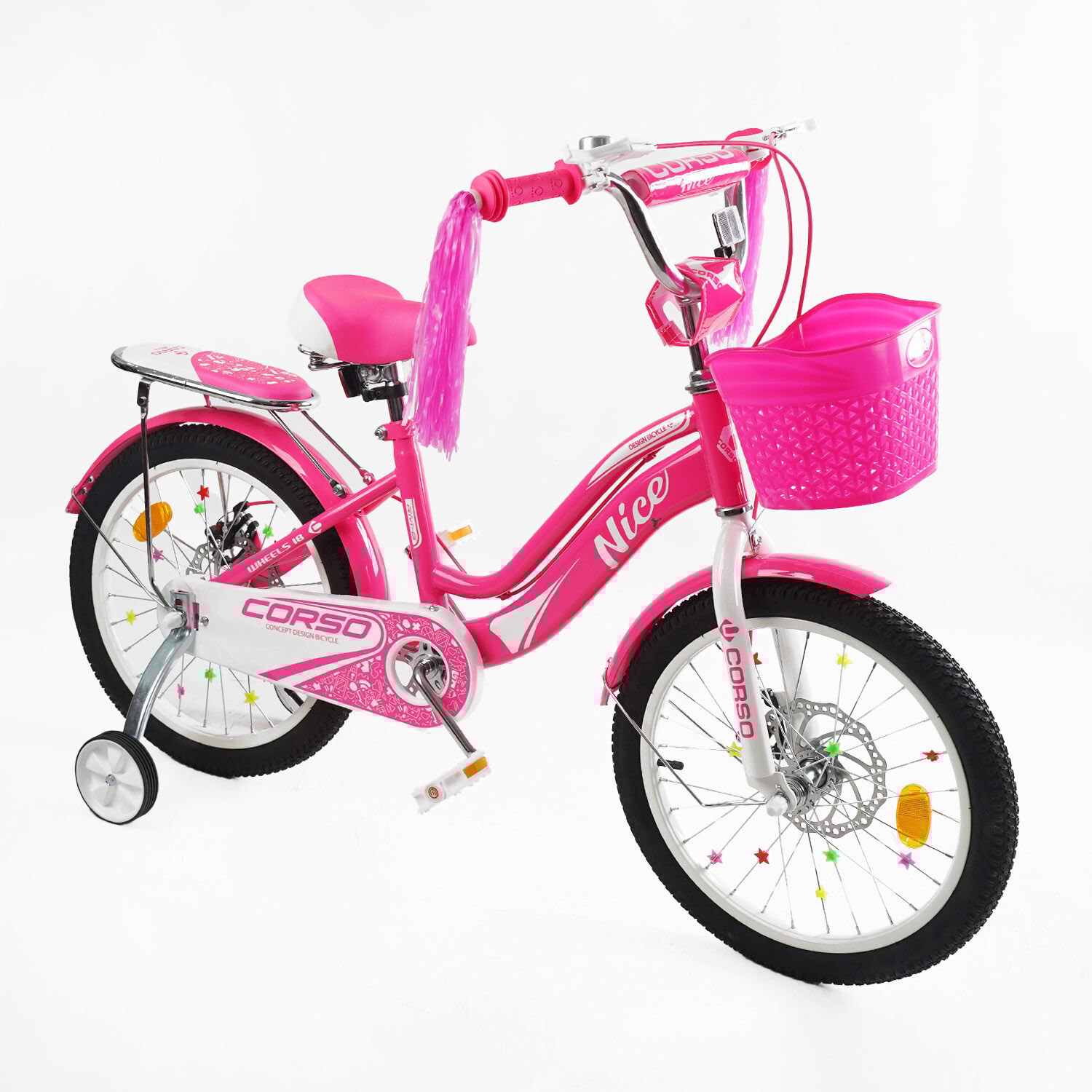 Велосипед 2-х колісний 18" Corso Nice NC-18129 (25471638)
