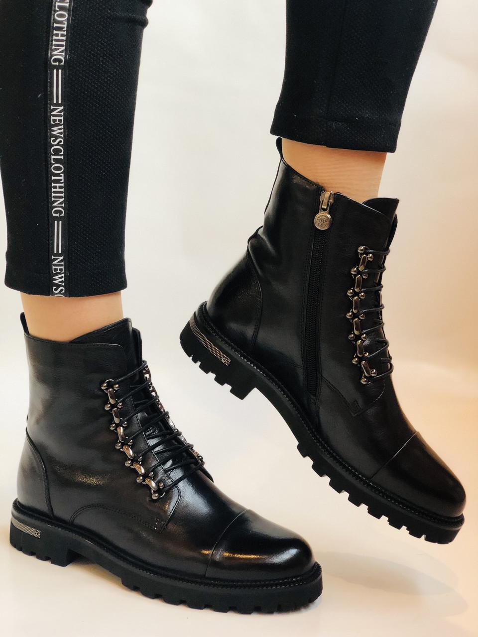 Ботинки женские зимние Anemone р. 39 25,0 см Черный (2339)