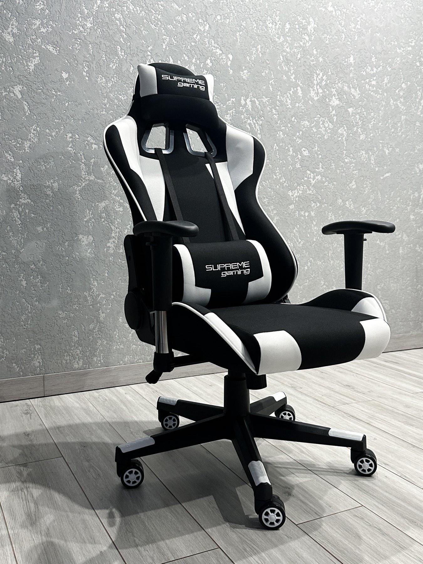 Кресло компьютерное BOOST PlayMaker 94558 Черно-белый - фото 19 Кресло компьютерное BOOST PlayMaker 94558 Черно-белый - фото 19