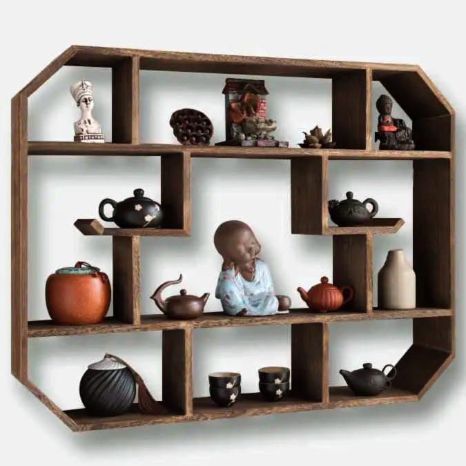 Полка для кружек из дерева Стантия 90 Капучино (СДК-9011409)