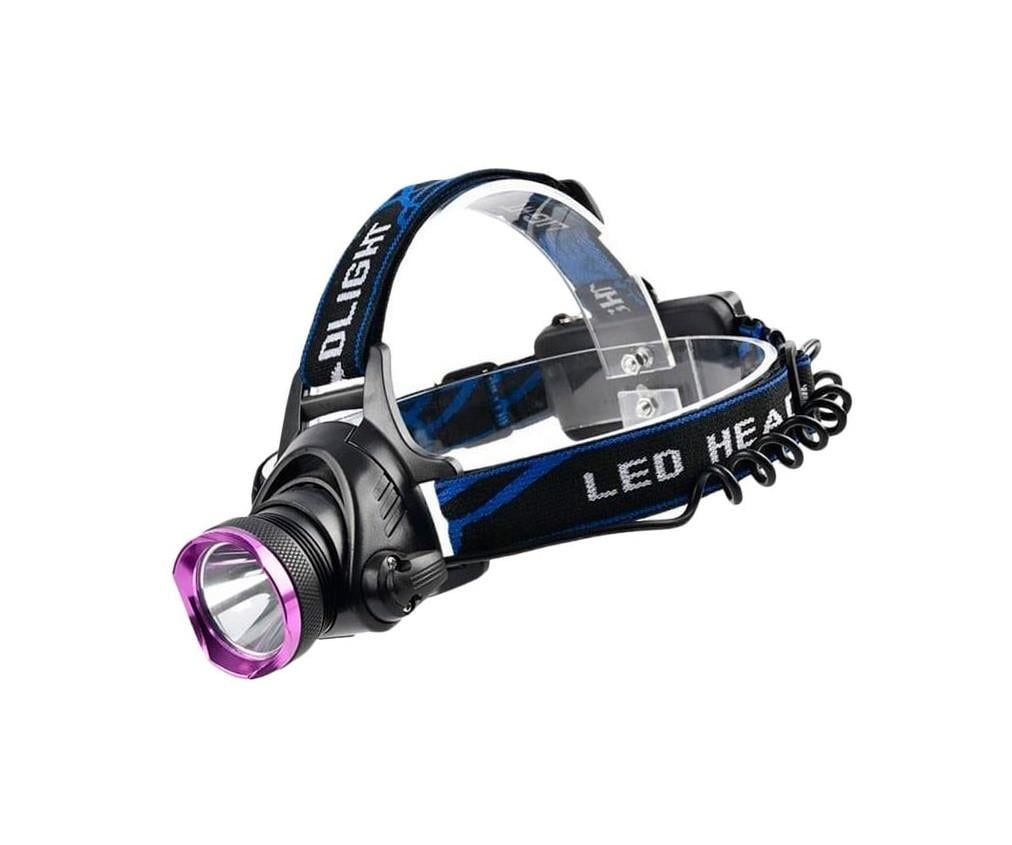 Ліхтар налобний акумуляторний 2E HLBL1818T6 Micro-USB 1800 мА 230 лм 5 Вт 3 режими освітлення IP 44 160 г (iz16625)