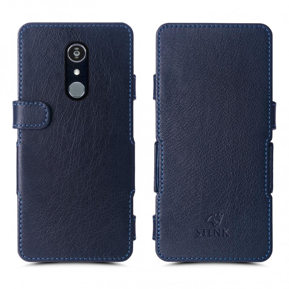 Чехол книжка Stenk Prime для LG G7 Fit Синий (63566)