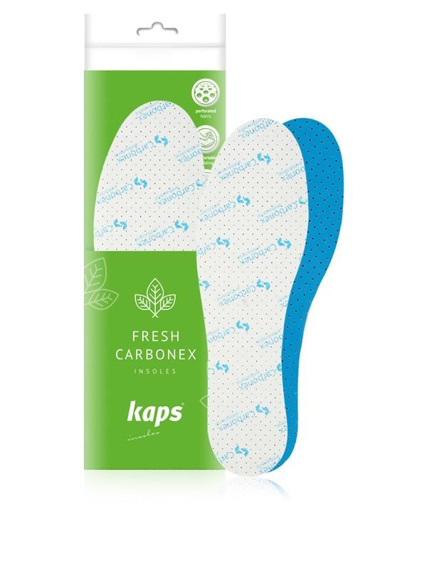 Стельки гигиенические Kaps Fresh Carbonex для вырезания (2*51143) Стельки гигиенические Kaps Fresh Carbonex для вырезания (2*51143)