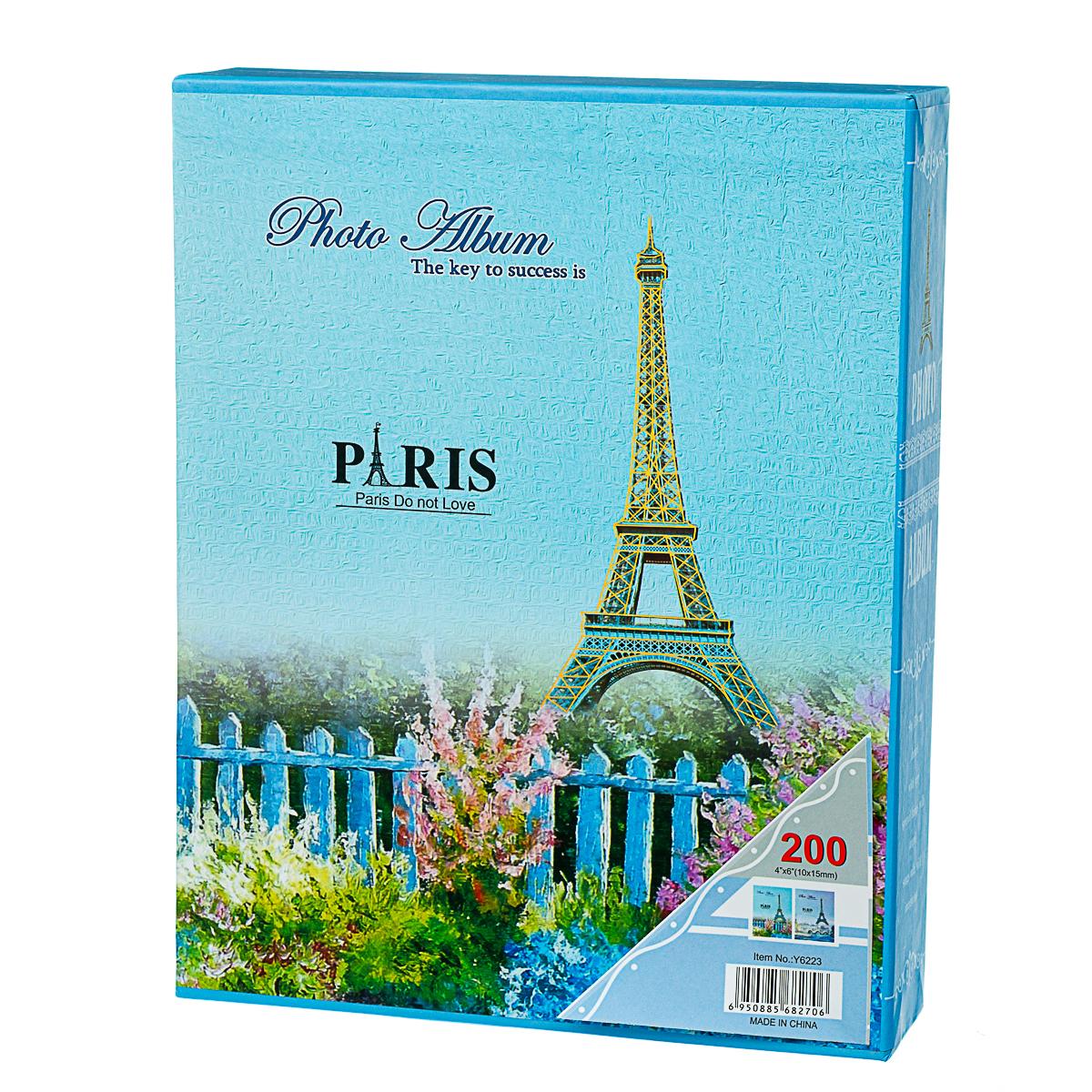 Фотоальбом Elisey Любовь в Париже на 200 фото Мятный (8423-016)
