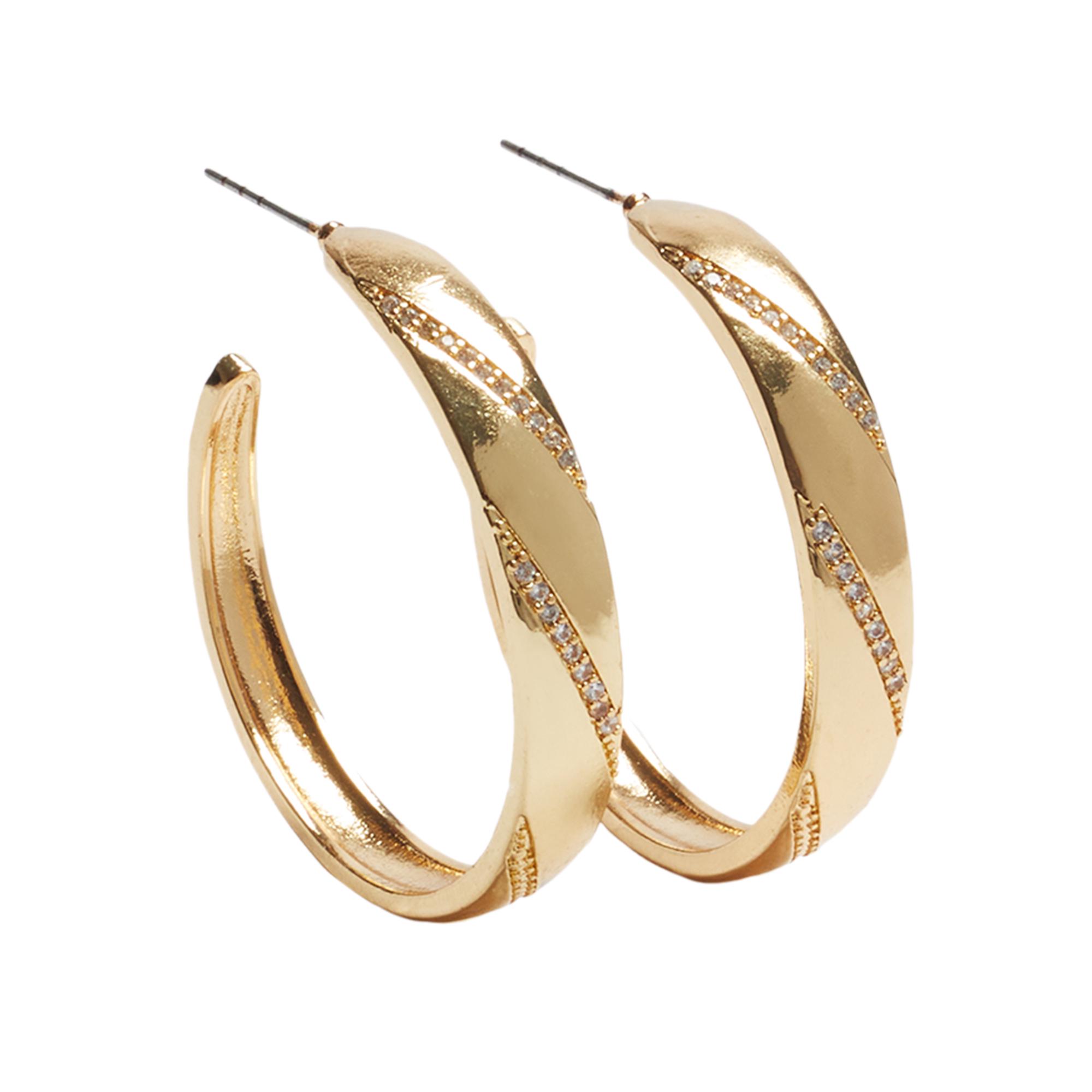 Женские серьги Parfois 193542 ONE Золотой