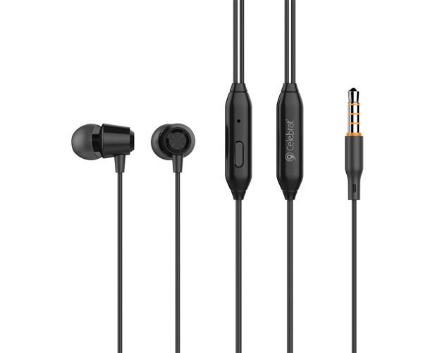 Навушники-гарнітура Celebrat G4 Чорний