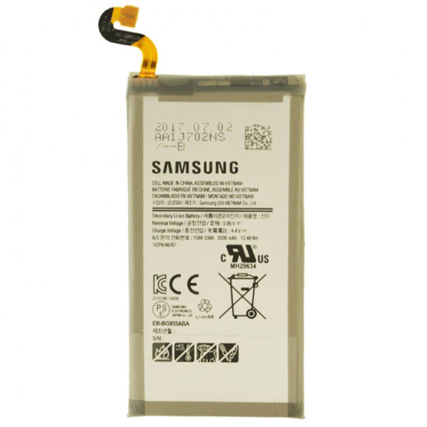 Аккумулятор EB-BG955ABA/BG955ABE для Samsung G955 Galaxy S8 Plus Li-ion 3,85 B 3500 мАч (4301038)