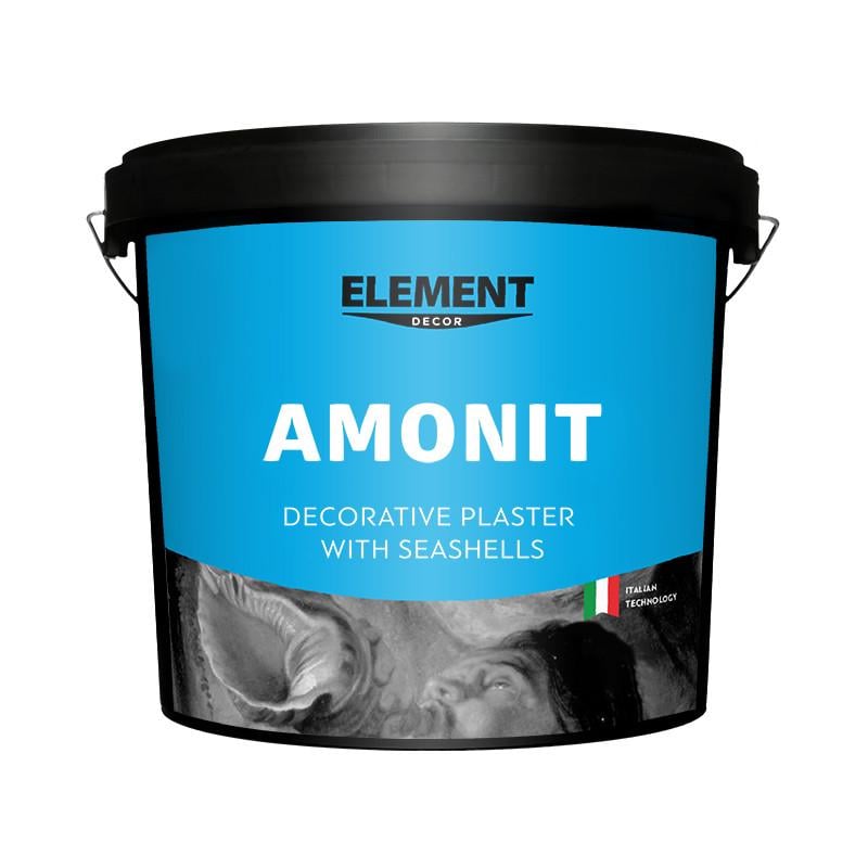 Штукатурка декоративна для стін ELEMENT Decor Amonit 5 кг (27709952)