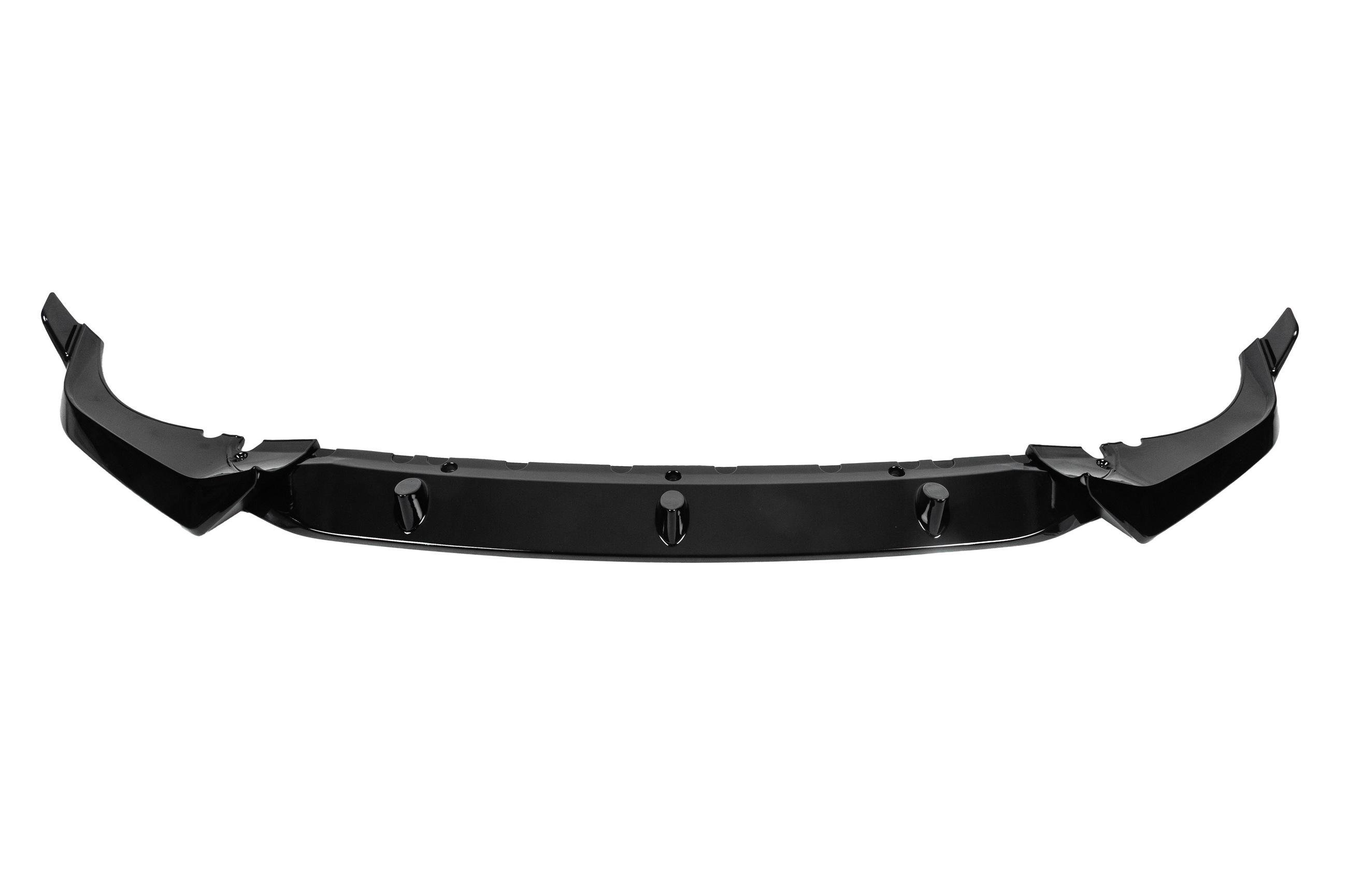 Накладка на передній бампер GBT Paradigm Black Knight V2 2018-2022 M-Sport для BMW X7 G07 2019- рр. abs-пластик (176806)