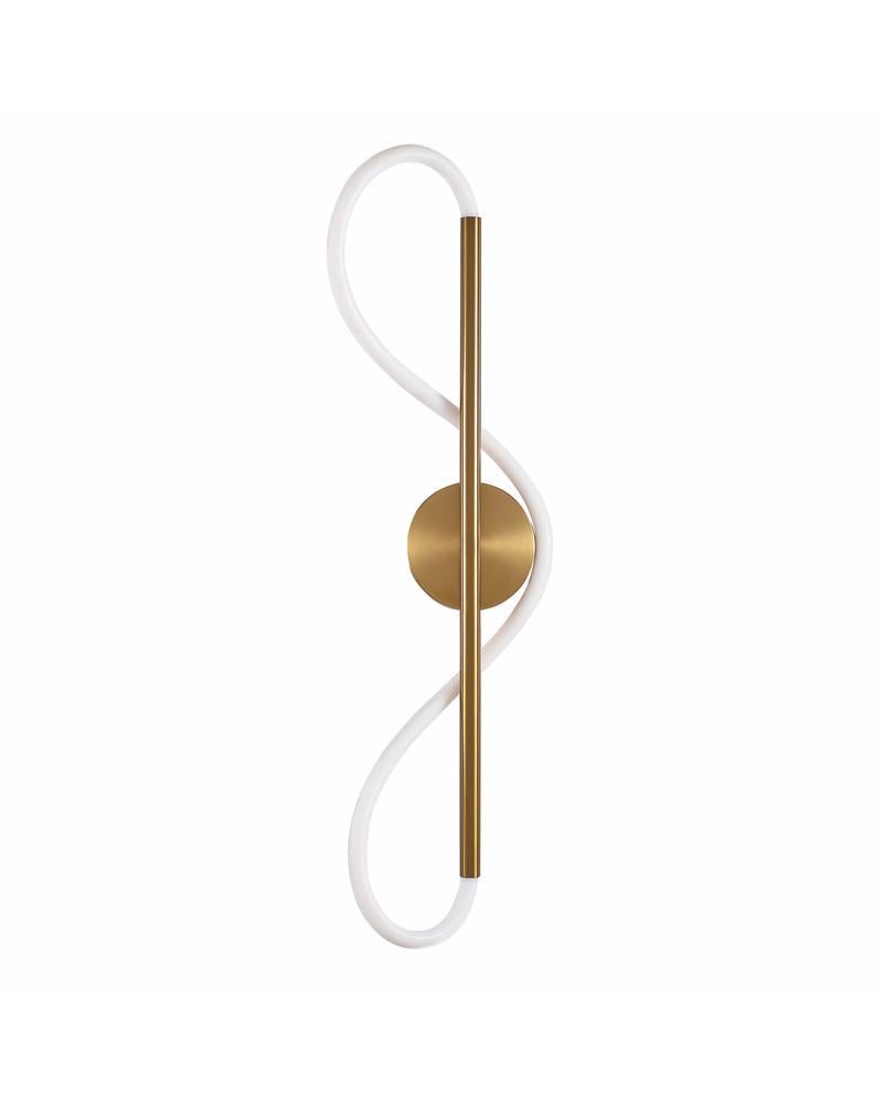 Бра Polux 327994 Emma LED 1x19W 4000K 2230Lm IP20 Золотой