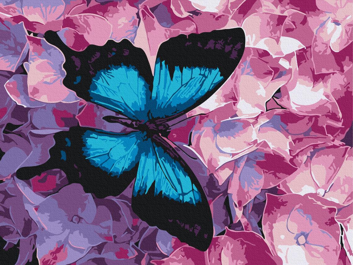 Картина по номерам Brushme Бабочка на цветах 30x40 см (RBS21627) Картина по номерам Brushme Бабочка на цветах 30x40 см (RBS21627)