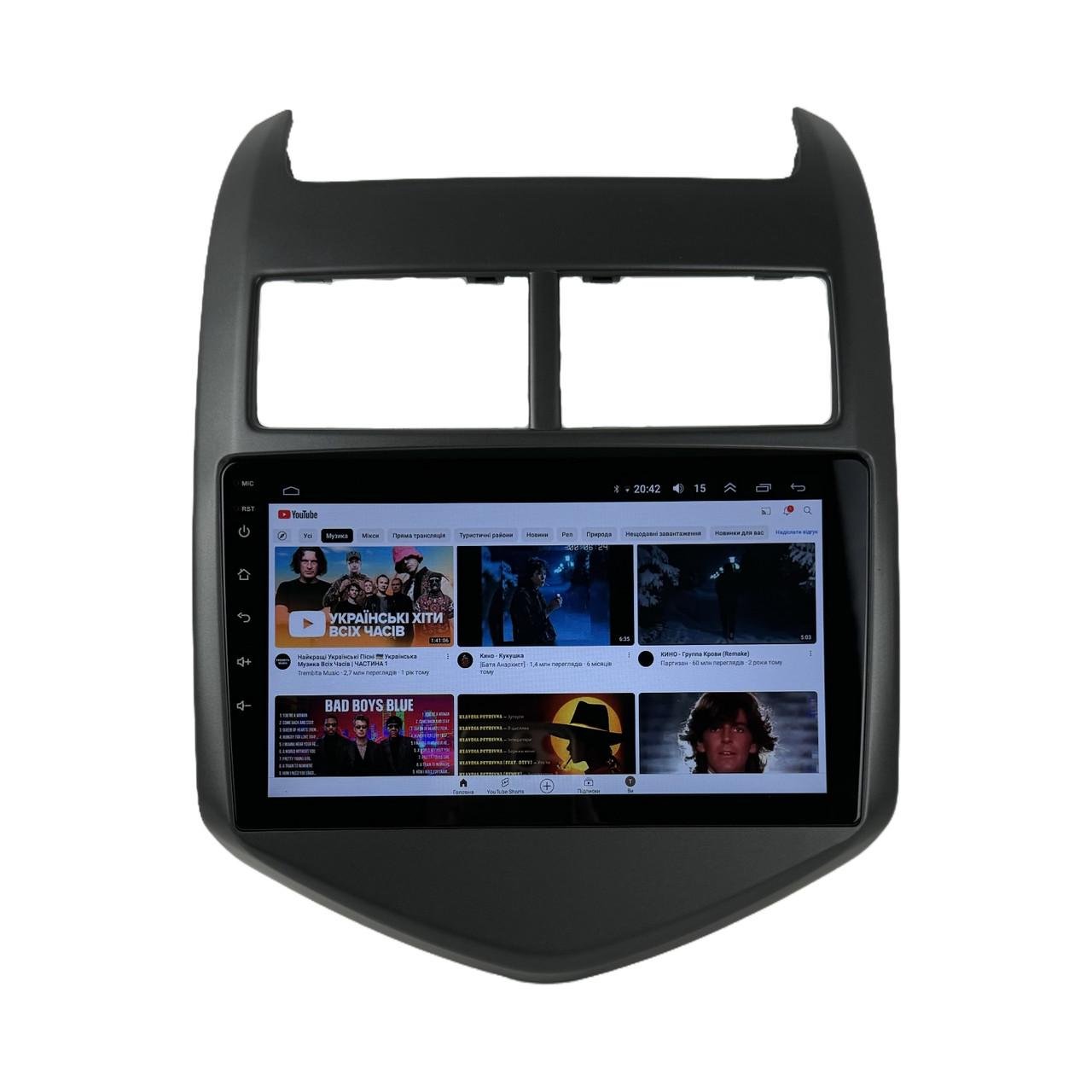 Автомагнитола для Chevrolet Aveo 2011-2015 4/64 Гб/8 ядер/XYAuto/4G/DSP/CarPlay/Android (М-ШАн-9-М4)