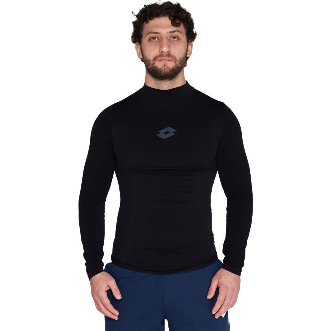 Термобелье футболка с длинным рукавом Lotto ELITE UND TEE LS SML 2XS-XS Черный (216584/1CL)