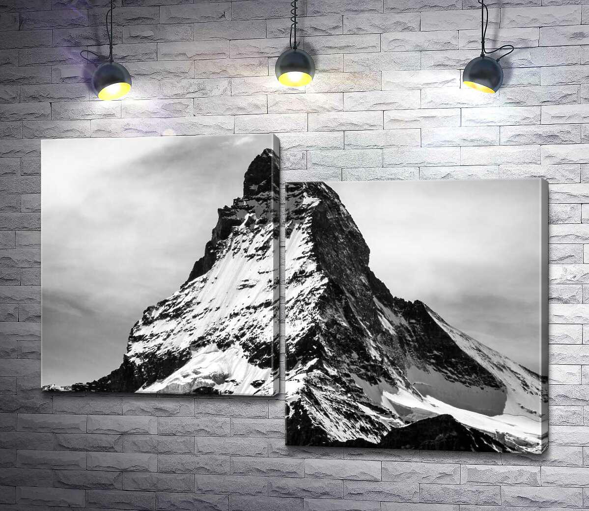 Модульная картина ArtPoster Острый заснеженный шпиль горы Маттерхорн (Matterhorn) 100x69 см Модуль №5 (000266)