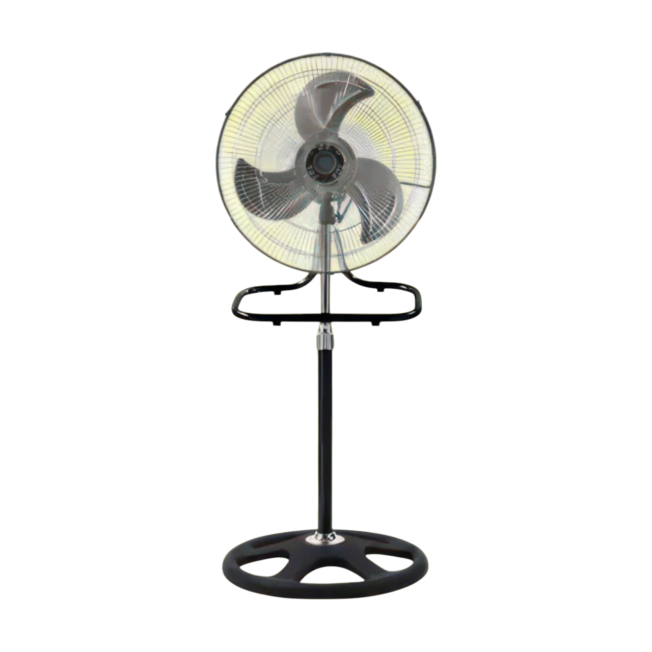 Вентилятор підлоговий 3в1 Rainberg з металевими лопатями діаметром 46 см на 3 швидкості 60 Вт Сірий (є91)