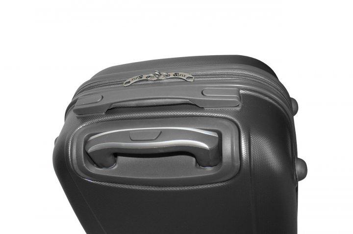 Валіза пластикова Fly 310 XS міні ручна поклажа на 4 колесах Сірий (CEKRBFL310XM4SER) - фото 6