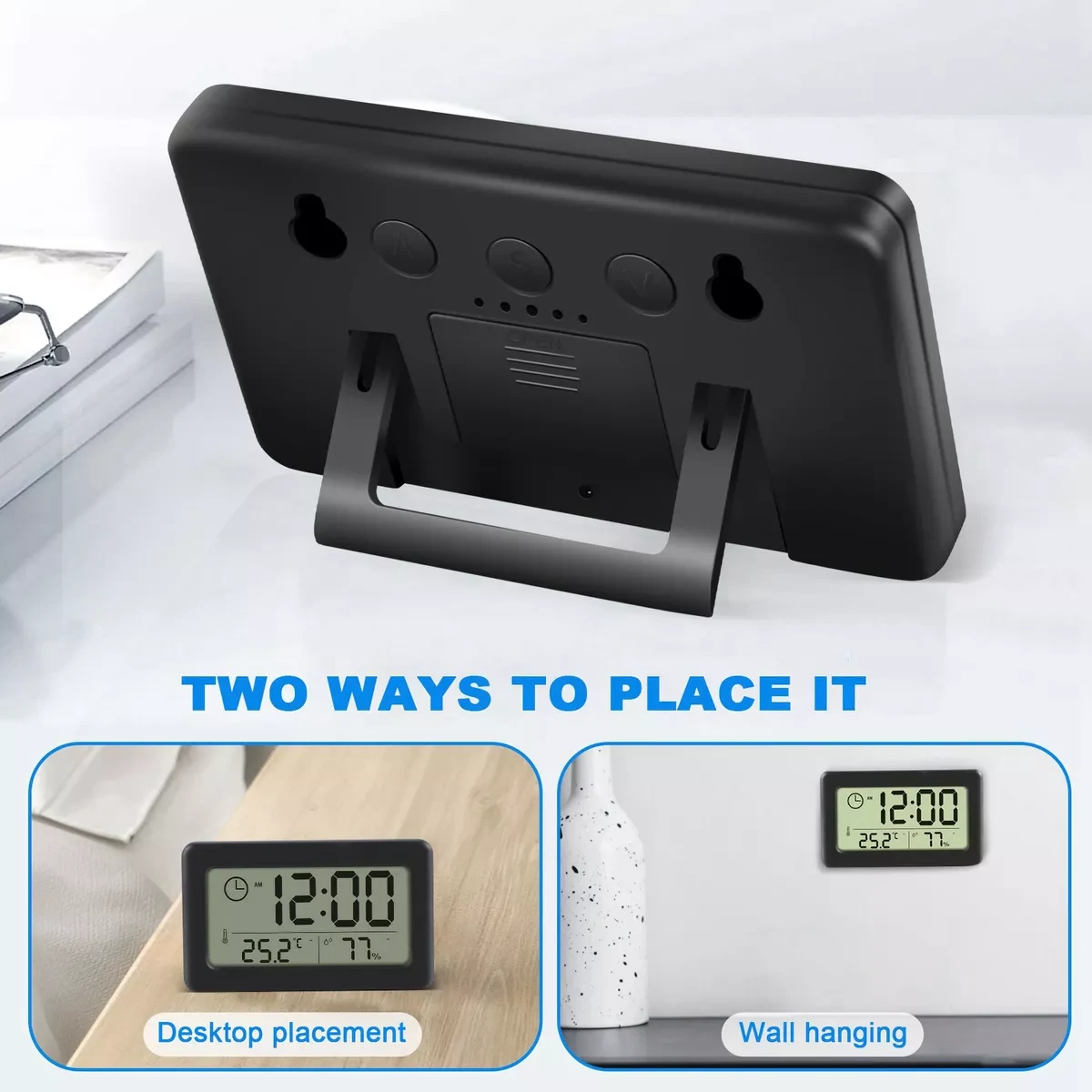 Термометр цифровой Черный (2612939953) - фото 5 Термометр цифровой Черный (2612939953) - фото 5