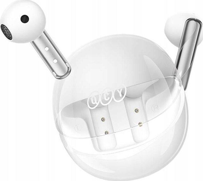 Навушники TWS QCY AilyBuds Clear T32 White - фото 4 Навушники TWS QCY AilyBuds Clear T32 White - фото 4