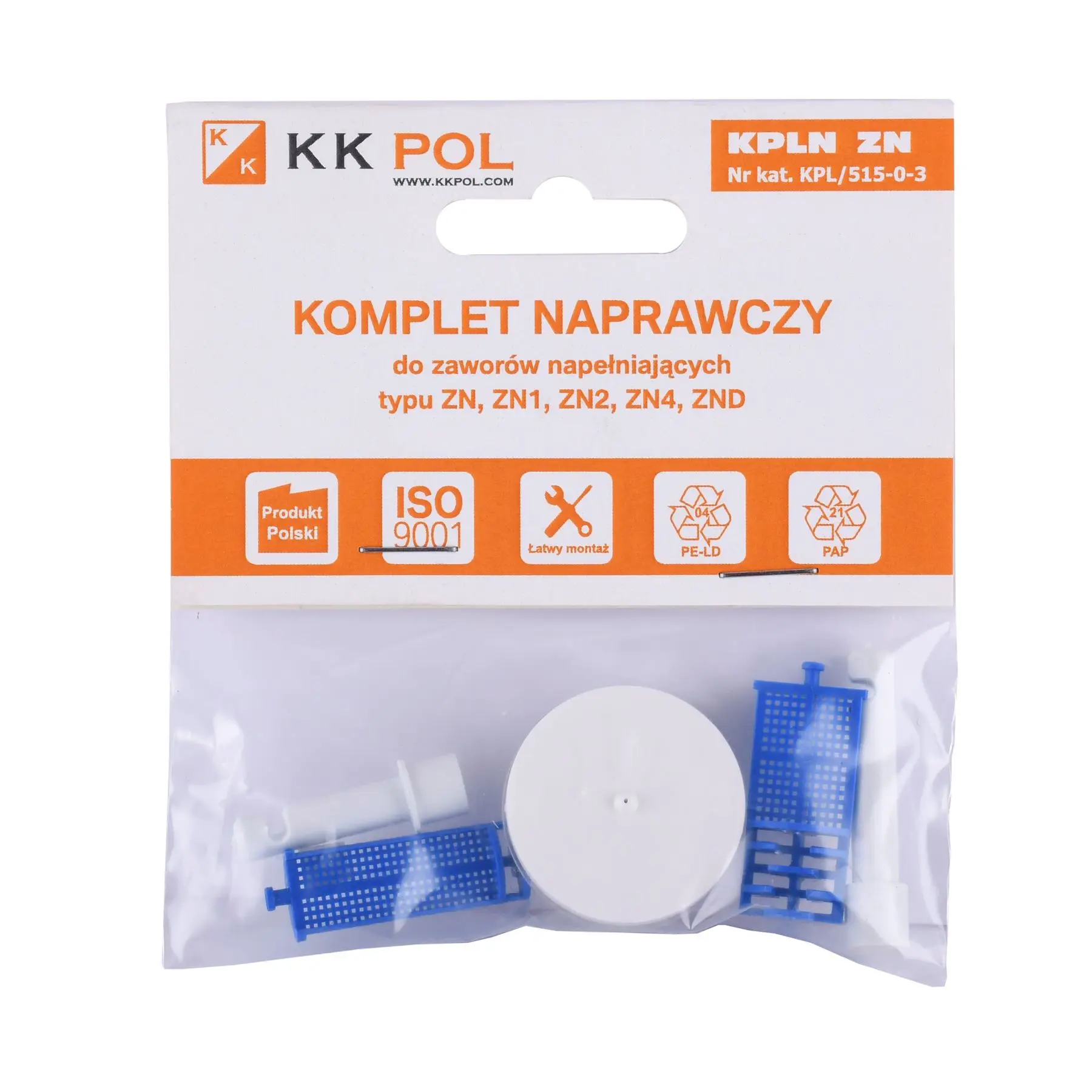 Ремкомплект для заполнения клапана K.K.POL ZN KPL/515-0-3 (GSR-000006157)