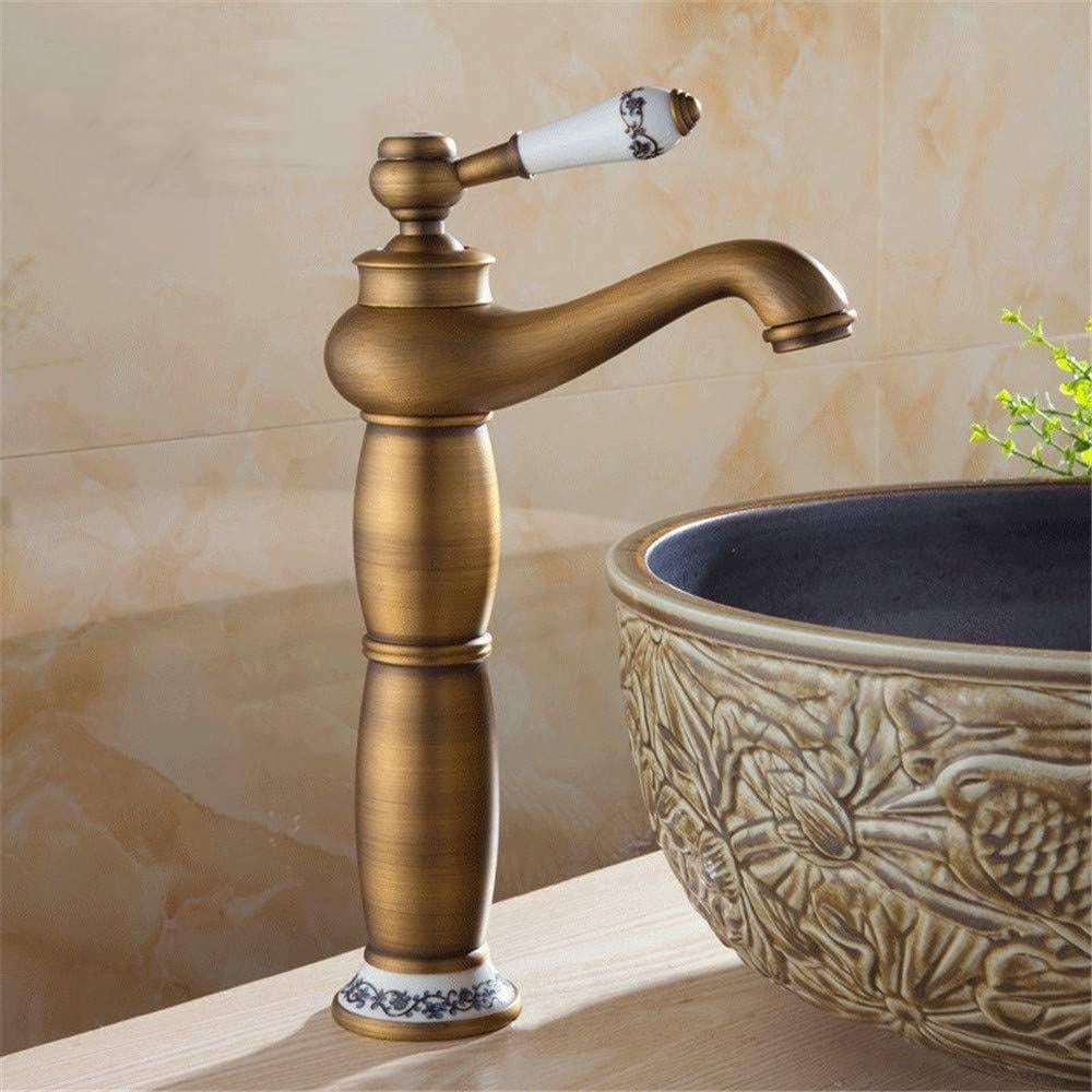 Смеситель высокий под чашу Epelli Deco Aldo Retro Bronze Style Бронзовый (67198)