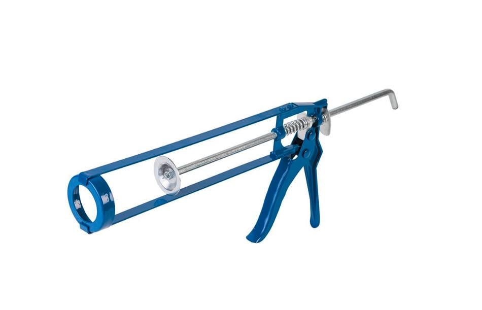 Монтажный пистолет для выдавливания масс скелетовый Miol 225 мм (23944)