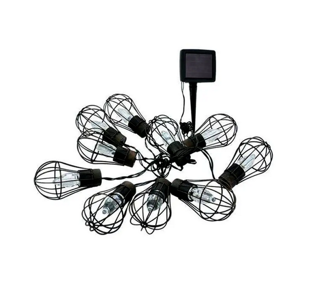 Гірлянда на сонячних батареях Bass Polska BH 12794 вулична 10 LED IP44 4 м
