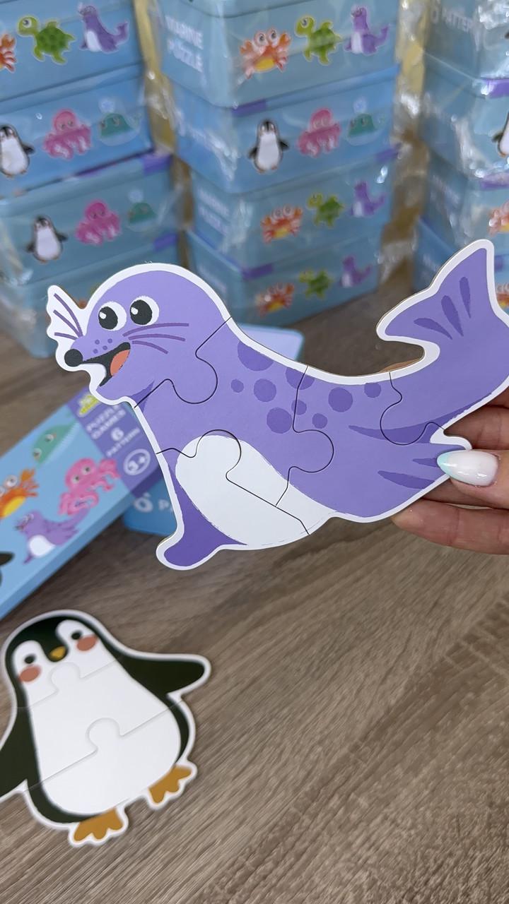 Пазли Морські мешканці 6 візерунків (21) - фото 3 Пазли Морські мешканці 6 візерунків (21) - фото 3