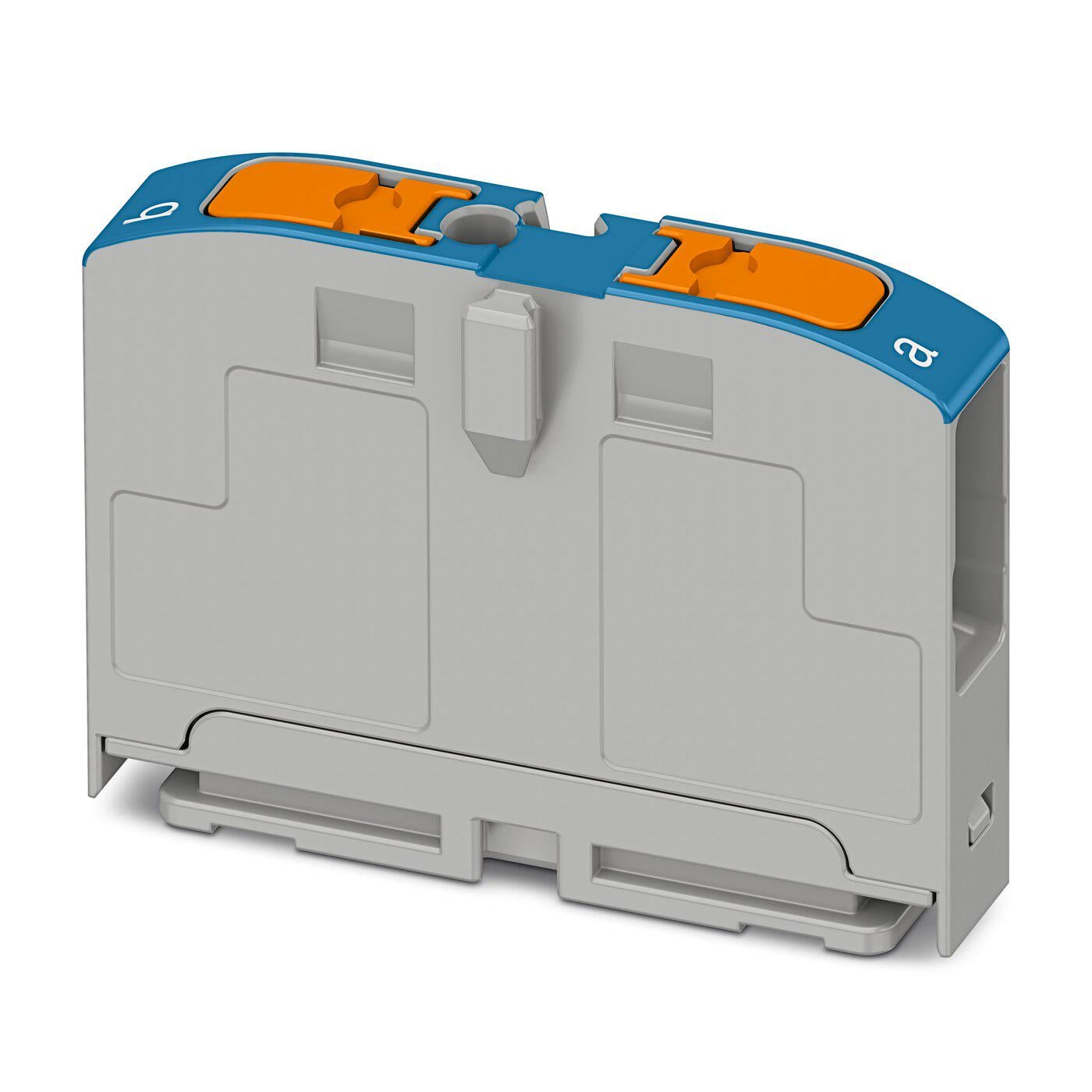 Розподільний блок Phoenix Contact PTVFIX 2X2,5 BU 450В 24A Push-in Синій (1019460)